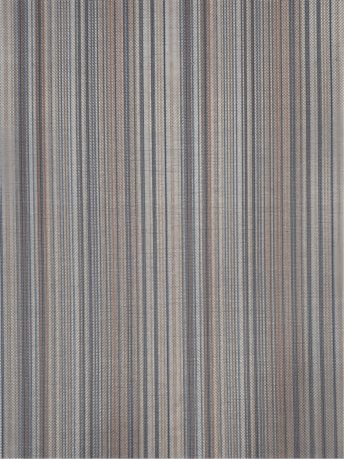 Linear Pattern Woven Fabric Polymer Layer for Architectural Decorative Glass