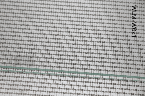 Crimped Architectural Wire Fabric Interlayer, Metallic Mesh for Exterior Glass Facades