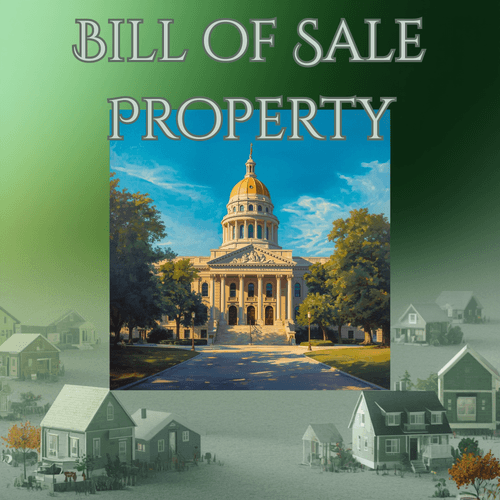 Bill of Sales Property