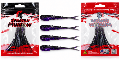 Spartan Minnow 2.25 ( Purple Rain )