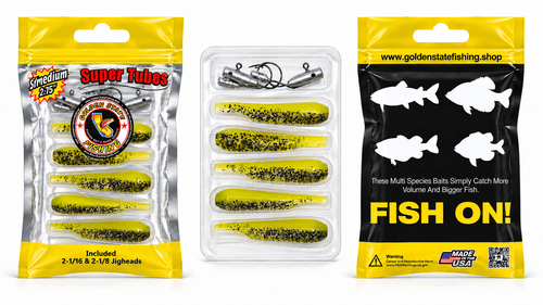 Shmedium Super tubes 2.75" (Yellow Jacket)