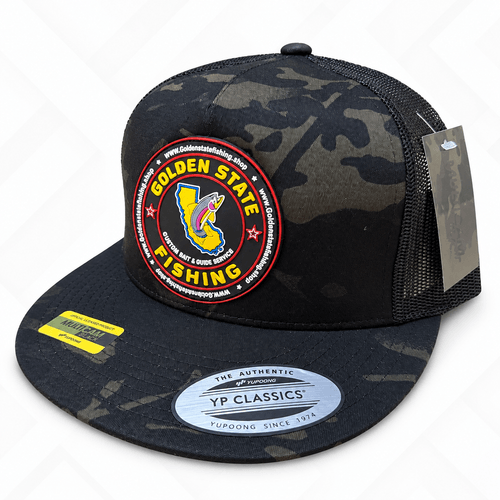 Premuim GSF PVC Multicam Trucker Hat (Black)