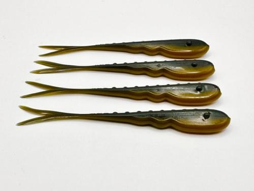 4” Super Spartan Minnow ( espresso)