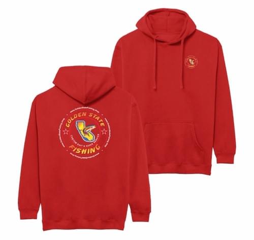 Premium GSF Logo Hoodie (RED)