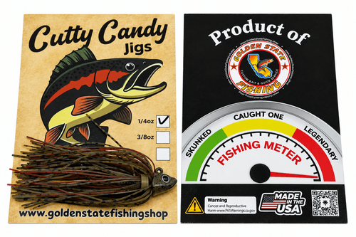 Cutty Candy Jigs (G.I Joe) 1/4oz 3/8oz 1/2oz