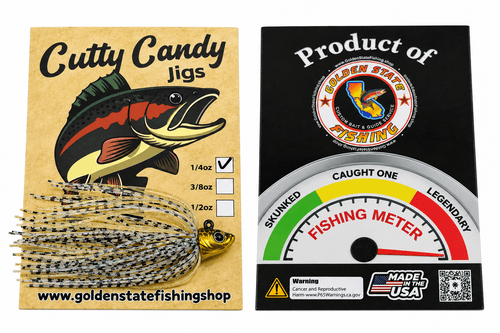 Cutty Candy Jigs (King Tut) 1/4oz 3/8oz 1/2oz