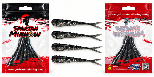 Spartan Minnow 2.25 ( Black Hologram )
