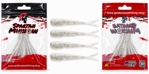 Spartan Minnow 2.25 ( White Hologram )