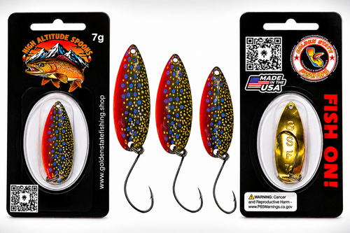High Altitude Spoons (Brook Trout) 3.5G 5.5G 7G