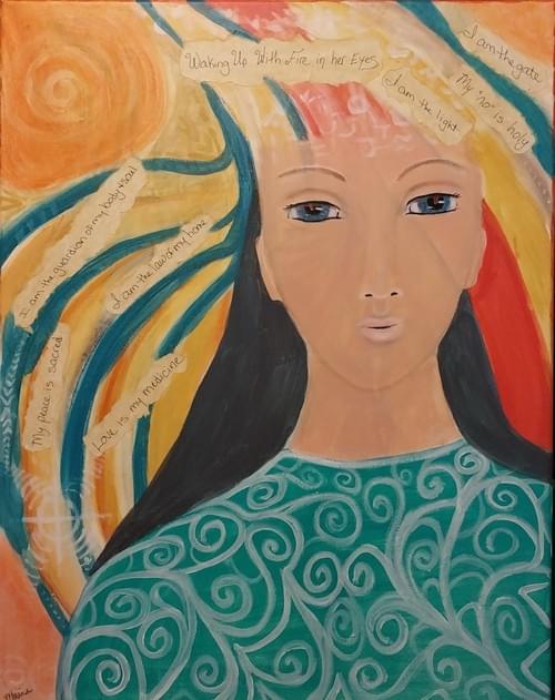 Waking Up With Fire In Her Eyes - Mythic Series #1