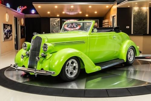 New Arrival… 1936 Plymouth Roadster Street Rod