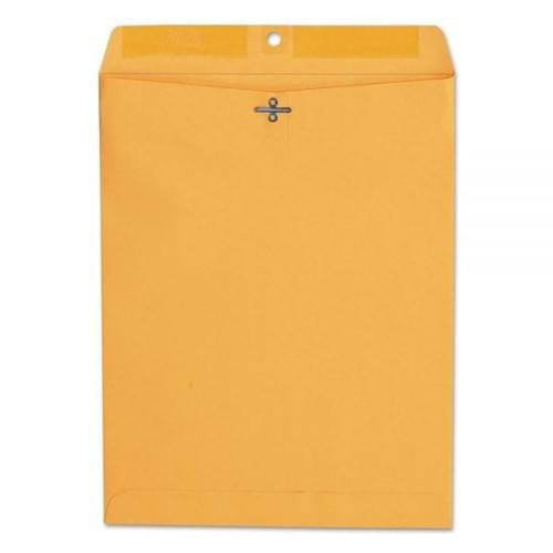 Universal Kraft Clasp Envelope, 28 lb Bond Weight Kraft, #97, Square Flap, Clasp/Gummed Closure, 10