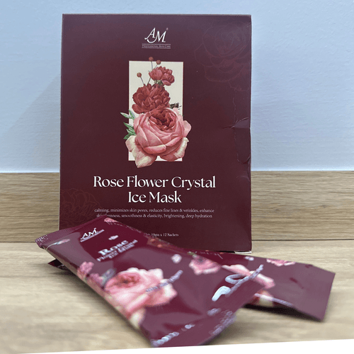 AM Rose Flower Crystal Ice Mask 10gm x 12 sachets