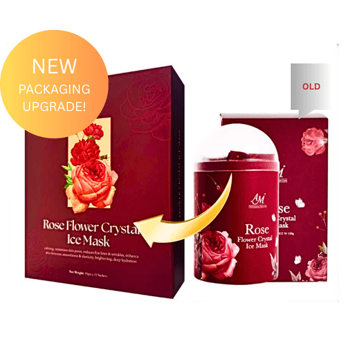 AM Rose Flower Crystal Ice Mask 10gm x 12 sachets