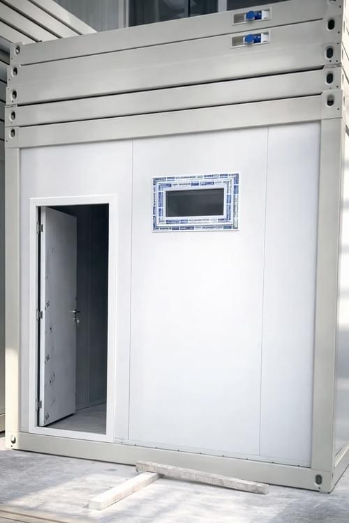 flat pack container toilet