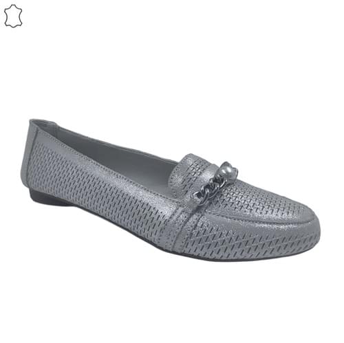 LFW-HE006-Leather Loafers Women's