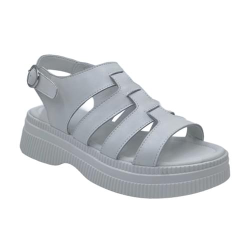 SDW-HE054-Leather Strap Platform Sandals