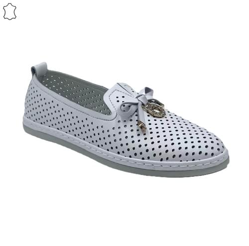 LFW-HE001-Leather Loafers For Ladies