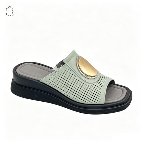 SDW-HG008-Leather Slides Women-Bulk Wholesale