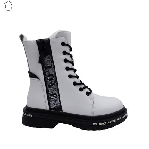 BTW-HF016-Women Leather Ankle Boots