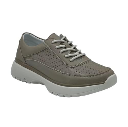 CSW-HE116-Brown Leather Sneakers
