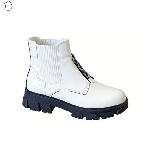 BTW-HE667-Ladies Leather Ankle Boots