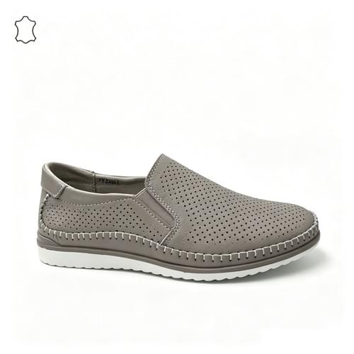 CSW-HG012-Slip-on Shoes Leather– Bulk Wholesale