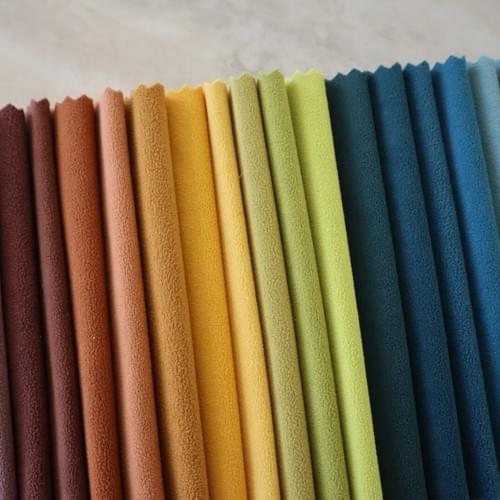 Plain Matte Mosha Velvet Upholstery Fabric For Upholstery Furniture