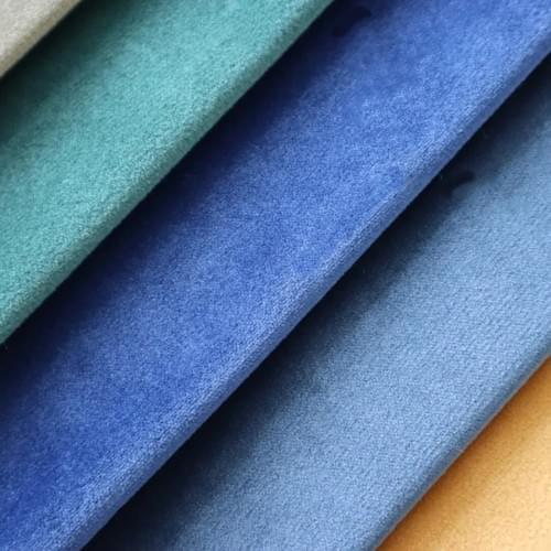 Classic Plain Holland Velvet Upholstery Fabric