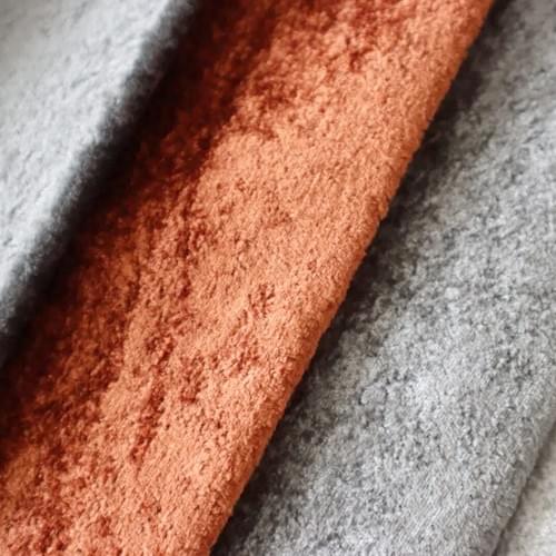 Premium Ice Flower Velvet Full Blackout Curtain Fabric