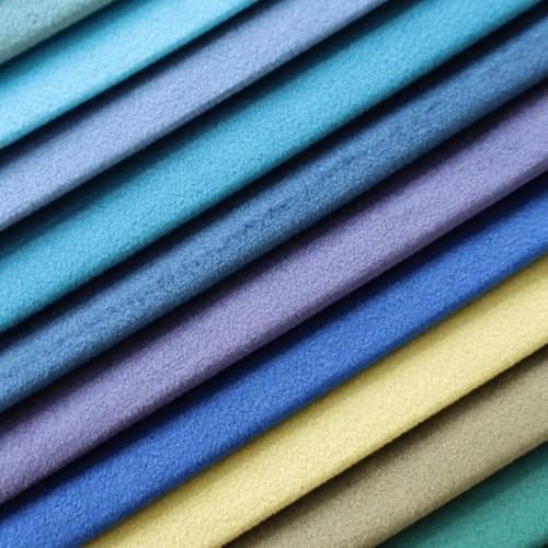 Matte Plain Holland Velvet Upholstery Fabric