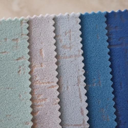 Matte Embossed Mosha Velvet Upholstery Fabric