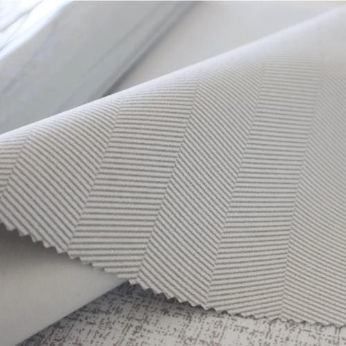 Herringbone Total Blackout Curtain Fabric