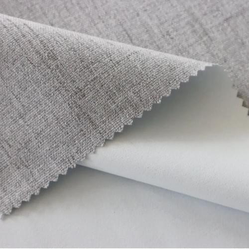 High Grade Matte Faux Linen Woven Upholstery Sofa Fabric