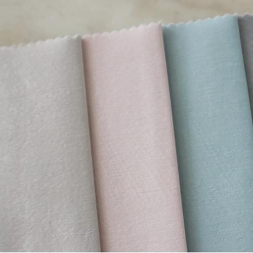 Silky Flame Retardant Total Blackout Curtain Fabric
