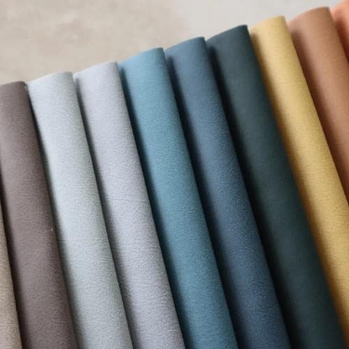 Artistic Printed Microfiber Suede Leatherette Upholstery Fabric