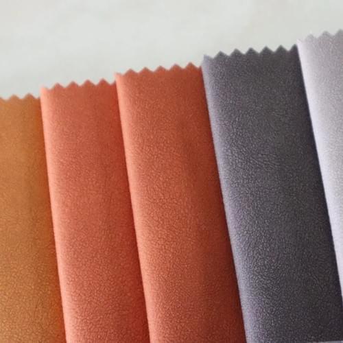 Embossed Imitation Leather Suede Upholstery Sofa Fabric