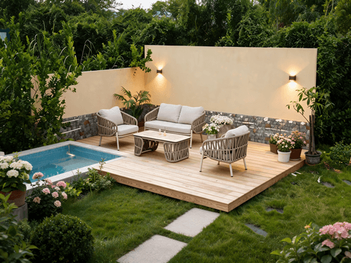 Ella Nordic-Style Rope Sofa