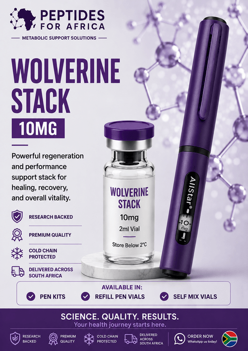 Peptides For Africa - Wolverine stack 10mg