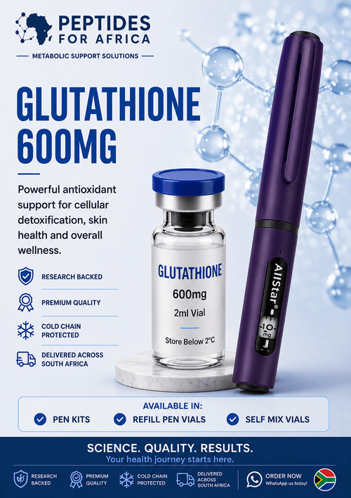 Peptides For Africa - Glutathione 600mg