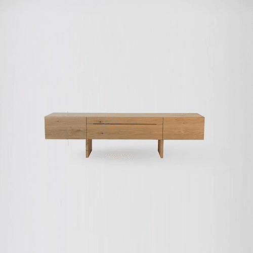 Sachi Series TV Cabinet - Oak