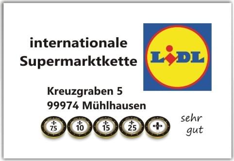 LIDL Supermarkt international