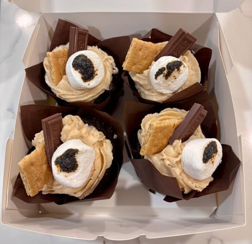 S'mores 12 count cupcakes
