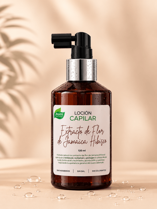 Loción Capilar Revitalizante Flor de Jamaica – Jhomi