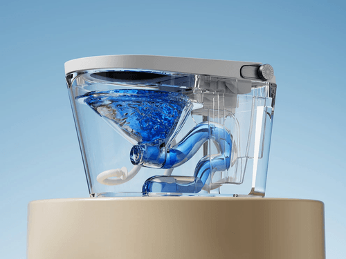 Super Vortex Siphon Flushing Power