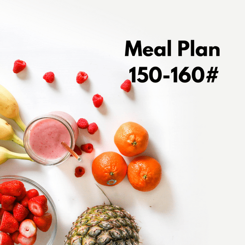 Meal Plan 150-160#