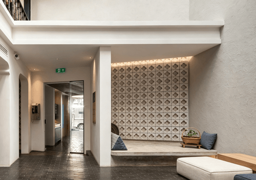 Create a soothing realm with natural light, seek a slow healing sanctuary