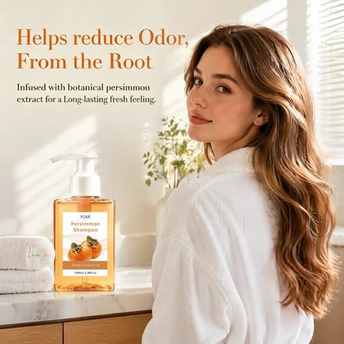 Persimmon Shampoo – Deep Cleansing