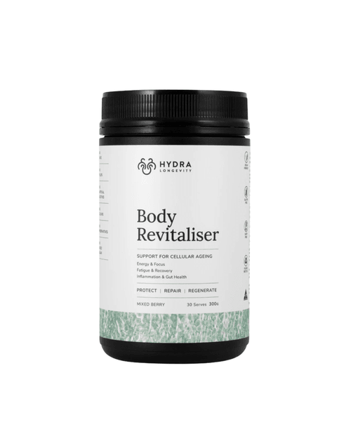 澳洲Hydra Longevity Body Revitaliser 全面抗衰及對抗亞健康生活型態 300g