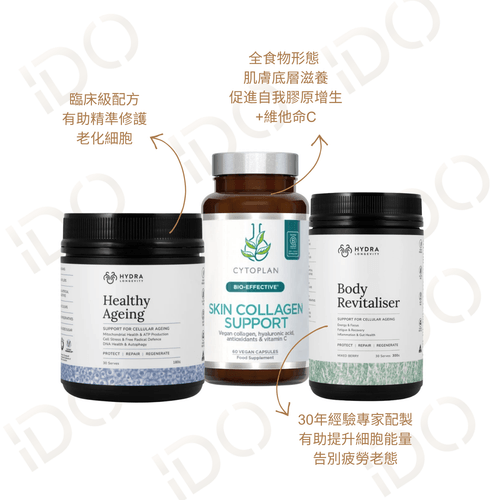 IDO 美膚抗衰黃金組合 Skin Health Glow Trio